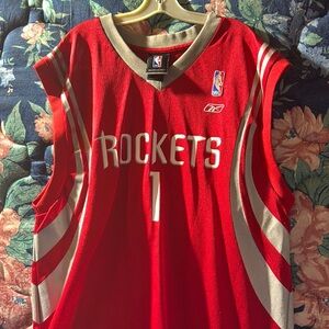MCGRADY Rockets Basketball Jersey